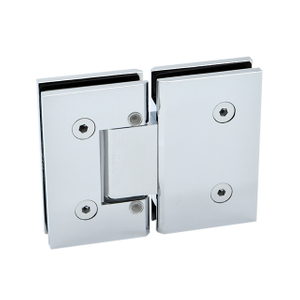 Shower screen glass to glass 180° door hinge