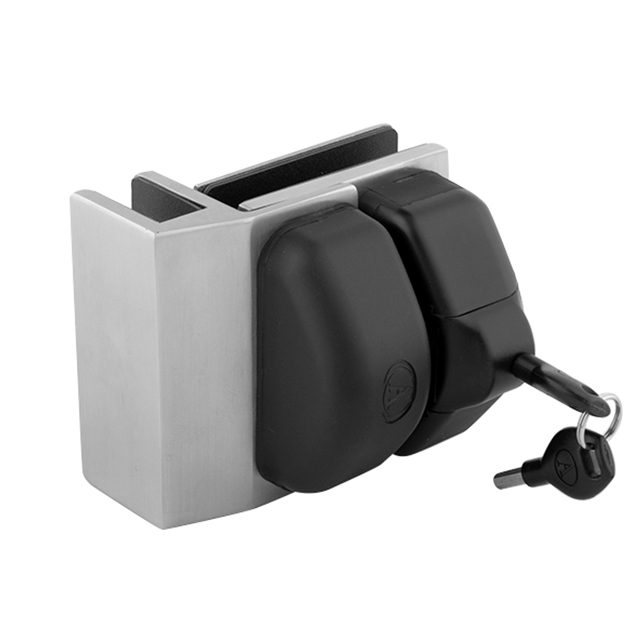 Glass To Glass 90° Gate Latch With Key