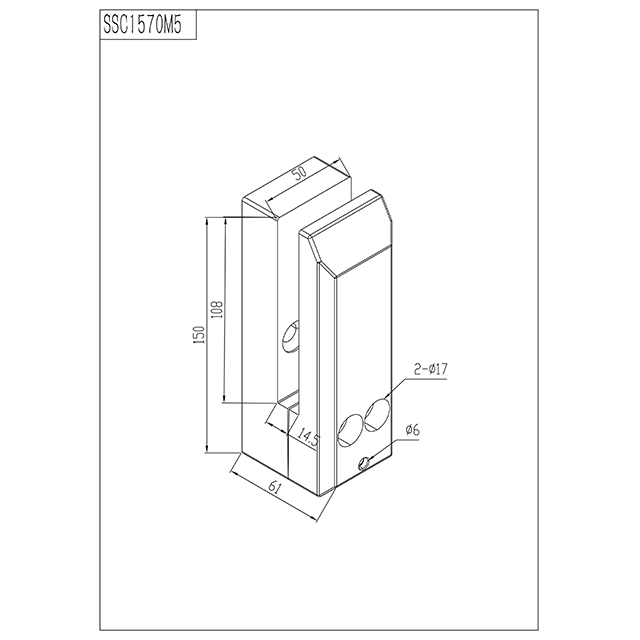 Side Wall Mounted Smarter Spigot for 12-15mm Glass