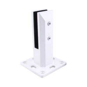 Insulated base plated adjustable spigot For 12mm Glass