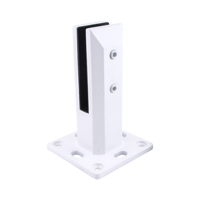 Insulated base plated adjustable spigot For 12mm Glass