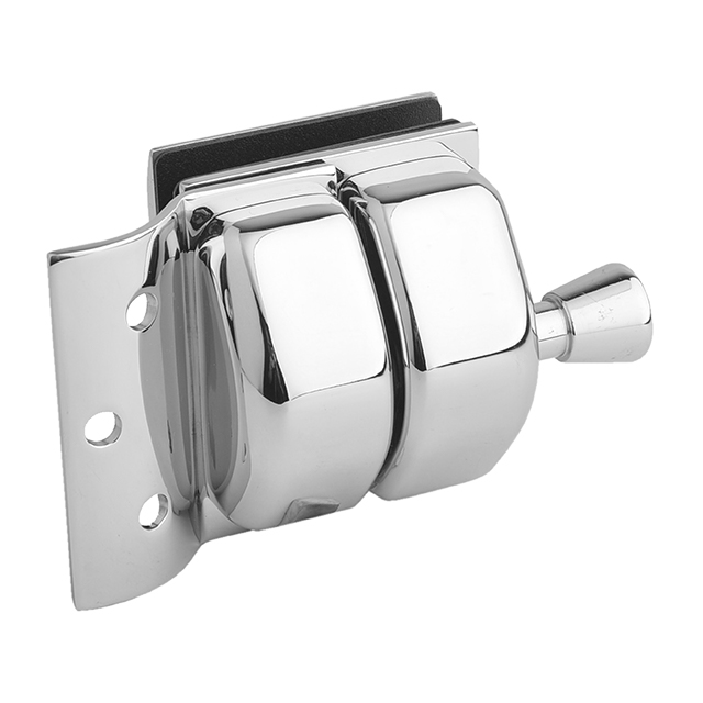 All Stainless Steel Glass To Diameter 50.8 Post Gate Latch