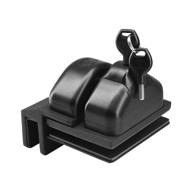 Glass To Glass 90° Gate Latch With Key