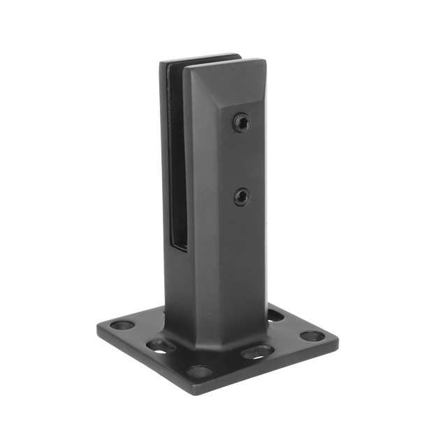 Square Base Plated Spigot For 12mm Glass