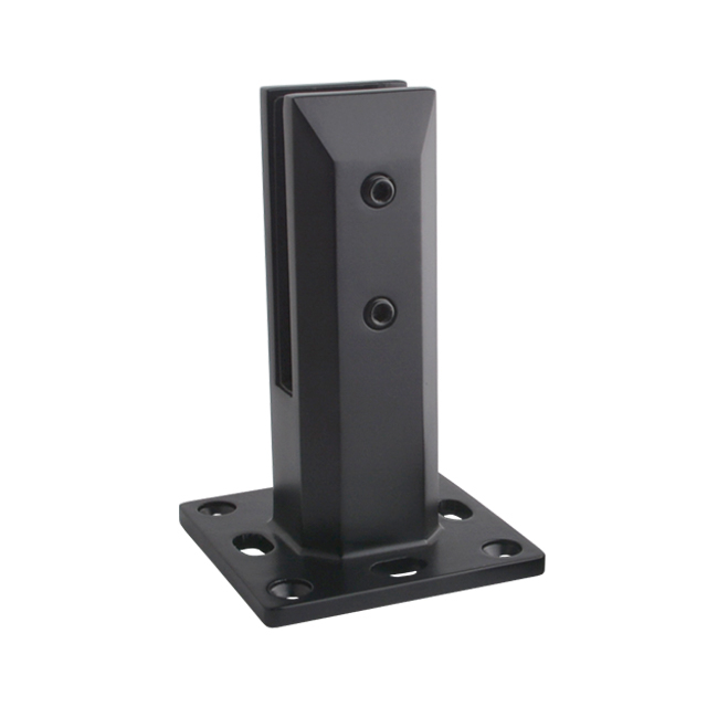 Insulated base plated adjustable spigot For 12mm Glass
