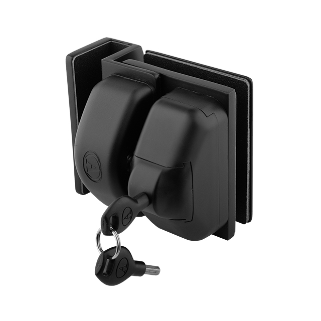 Glass To Glass 90°Gate Latch With Key