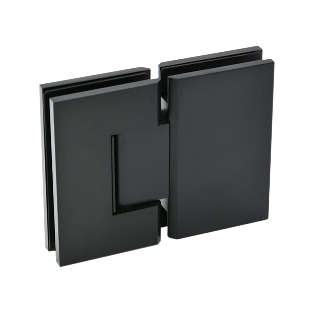 Shower screen glass to glass 180° door hinge