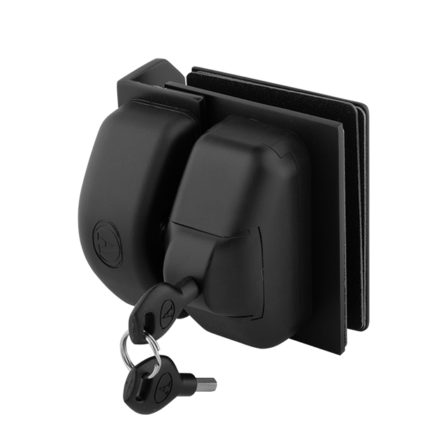 Glass To Wall Gate Latch With Key