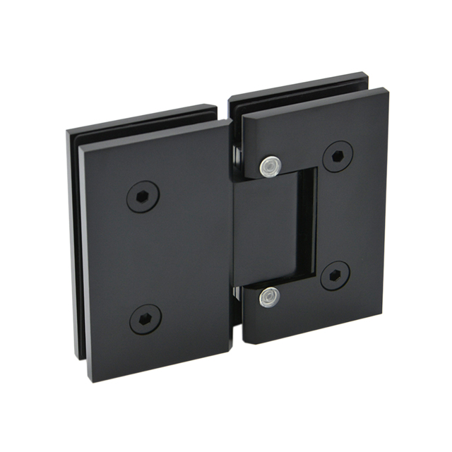 Shower screen glass to glass 180° door hinge