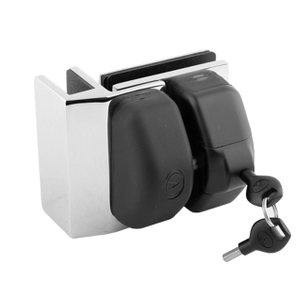 Glass To Glass 90° Gate Latch With Key