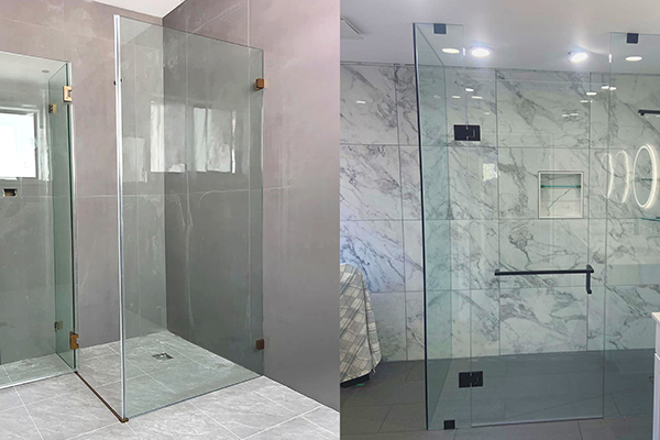 Shower screen system (toughened glass and hardware)